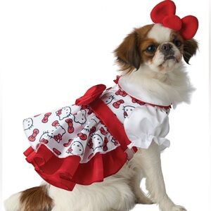 Pup Hello Kitty Icon Dog Costume - XS